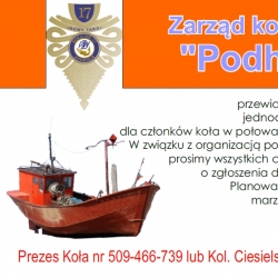Niespodzianka dla wędkarzy z naszego koła !!