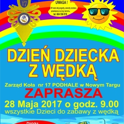 Zaproszenie na Dzień Dziecka z wędką